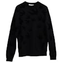 Mcq Swallow All-over Print Sweater in Black Cotton