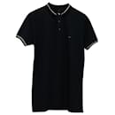 Marc Jacobs Two Tone Polo Shirt in Navy Blue Cotton - Marc by Marc Jacobs