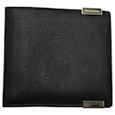 Balenciaga Phileas Billfold Wallet in Black Leather