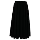 Marc Jacobs Pleated Skirt in Black Polyester 