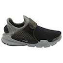 Nike Sock Dart Fleece Sneakers in Cool Grey Polyester