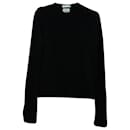 Bottega Veneta Pre-Fall 2019 Crewneck Sweater in Black Cashmere