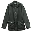Brunello Cucinelli Rain Jacket in Black Polyester