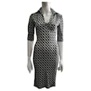 DvF vintage Aheza chain link silk jersey dress - Diane Von Furstenberg
