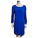 Royal blue Eribec DvF dress - Diane Von Furstenberg