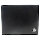 DUNHILL WALLET CARD HOLDER IN BLACK LEATHER + BOX LEATHER WALLET - Alfred Dunhill