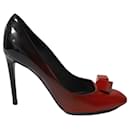 Louis Vuitton Gossip Ombre Pumps in Red Patent Leather