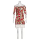DvF Ruri jersey de seda mini vestido de elo de corrente - Diane Von Furstenberg