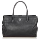 2000's Chanel Executive Cerf Leather Tote Bag