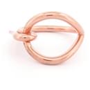HERMES JUMBO XL SCARF RING IN ROSE GOLD PLATED PINK GOLD SCARF RING - Hermès