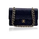 Vintage Black Quilted Timeless Classic 2.55 Bag lined Flap - Chanel
