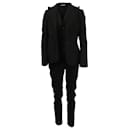 Dolce & Gabbana Tailored Three Piece Suit in Black Wool