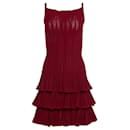 Tiered Fit and Flare Dress - Alaïa