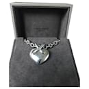 Heart links and chain white gold large model - Chaumet