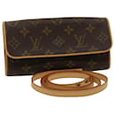 LOUIS VUITTON Monogram Pochette Twin PM Shoulder Bag M51854 LV Auth 29613a - Louis Vuitton