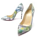 NEW CHRISTIAN LOUBOUTIN SHOES PIGALLE FOLLIES PUMPS 39 NEW SEQUIN - Christian Louboutin