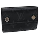 LOUIS VUITTON Monogram Eclipse Discovery compact wallet Wallet M67630 Auth tp320 - Louis Vuitton