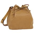 LOUIS VUITTON Epi Petit Noe Shoulder Bag Vintage Beige M44106 LV Auth bs1124 - Louis Vuitton