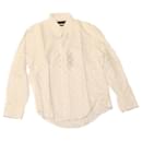 LOUIS VUITTON Shirt XS Cotton Lyocell White HUE HFS80W LV Auth ak187a - Louis Vuitton