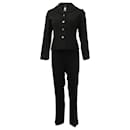 Kenzo Two Piece Suit Set in Black Polyester