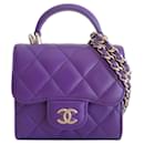Chanel Classic Purple Mini Bag