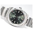 Rolex Oyster Perpetual34 Olive green Ref.114200 Mens