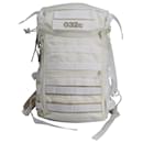 Adidas x 032C Multi-Functional Backpack in Ivory Cotton-Canvas
