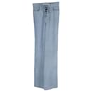 Pantaloni Iro Vehla in Cotone Azzurro