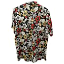 Todd Snyder Short Sleeve Printed Button Front Shirt in Multicolor Rayon - Tod's