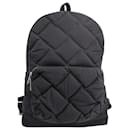 Bottega Venetta Quilted Backpack in Black Polyamide - Bottega Veneta