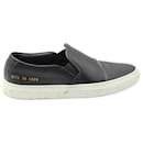 Common Projects Slip On Sneakers in Black Leather  - Autre Marque