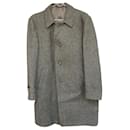 mid-length vintage tweed coat - Autre Marque