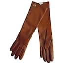 MAX MARA brand new real leather long gloves - Max Mara