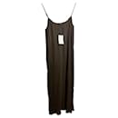 Tara Jarmon chiffon plisse maxi dress, New with tags