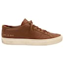 Common Projects Achilles Sneakers in Brown Leather - Autre Marque