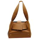 Yuzefi Biggy Belted Bag in Brown Leather - Autre Marque