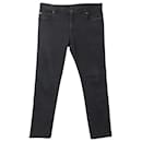 Prada Tight Fit Jeans in Black Cotton