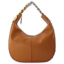 Frayme Hobo Small in beige synthetic leather - Stella Mc Cartney