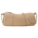 Cylinder Bag in Beige Leather - Autre Marque
