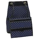 GUCCI Micro GG Canvas Shoulder Bag PVC Leather Blue Auth rd2068 - Gucci