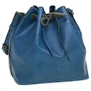 LOUIS VUITTON Epi Petit Noe Shoulder Bag Blue M44105 LV Auth ds528 - Louis Vuitton