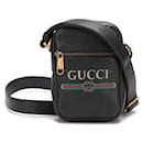 Leather Logo Crossbody Bag - Gucci
