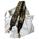 Dior Mizza shoulder bag with Leopard Saddle embroidery, new - Christian Dior
