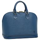 LOUIS VUITTON Epi Alma Hand Bag Blue M52145 LV Auth 29788 - Louis Vuitton