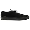 Common Projects Achilles Low Top Sneakers in Black Suede - Autre Marque