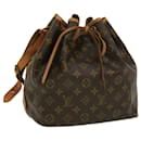 LOUIS VUITTON Monogram Petit Noe Shoulder Bag M42226 LV Auth jk1898 - Louis Vuitton