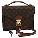 Louis Vuitton Monogram Monceau28 2Way Shoulder Hand Bag M51185 LV Auth 29970a