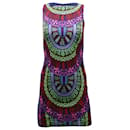 Mini vestido com estampa tribal Mara Hoffman em poliéster multicolorido - Autre Marque