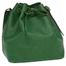LOUIS VUITTON Epi Petit Noe Shoulder Bag Green M44104 LV Auth pt2547 - Louis Vuitton