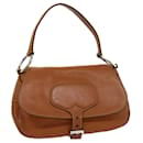 PRADA Shoulder Bag Leather Brown Auth ar7054 - Prada